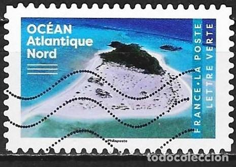 Sellos: Francia 2025 - Mi 9133 - YT Ad 2603 - El Oc&eacute;ano Atl&aacute;ntico Norte