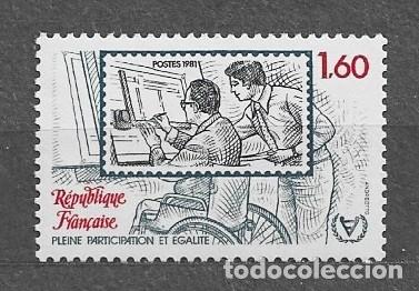 Sellos: Francia 1981 - A&ntilde;o internacional de los discapacitados - 2283** - 3000-2