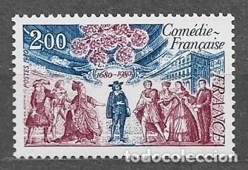 Sellos: Francia 1980 - III Centenario de la Comedia Francesa - 2218** - 3000-2