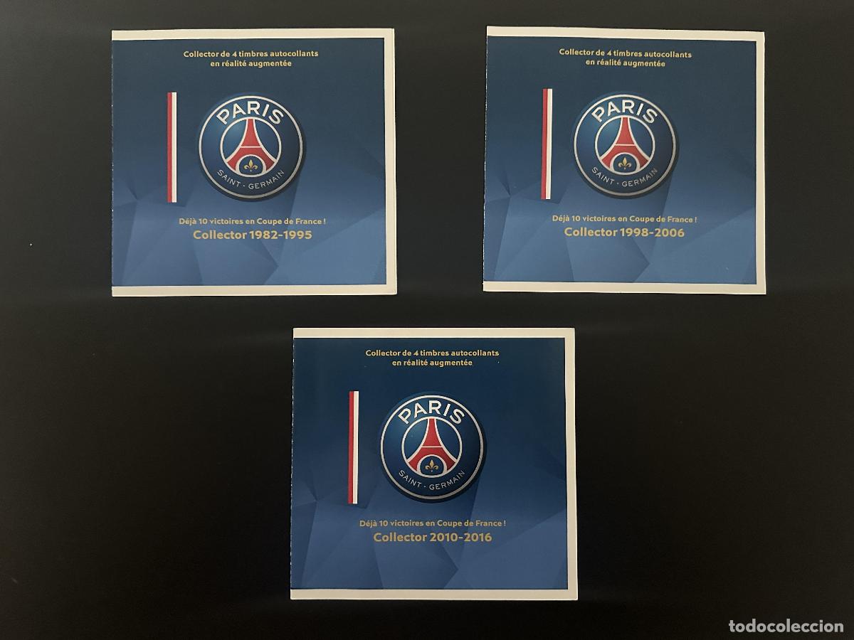 Sellos: Francia 2017 Coleccionista PSG F&uacute;tbol Par&iacute;s Saint-Germain 4 TP prioritario