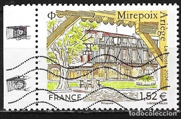 Sellos: Francia 2026 - Mi 9374 - YT xxx - Turismo : Mirepoix