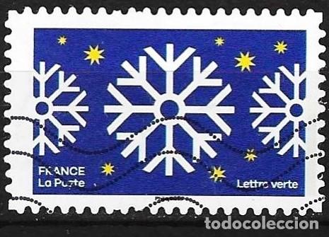 Sellos: Francia 2025 - Mi 9282 - YT Ad 2648 - Copo de nieve