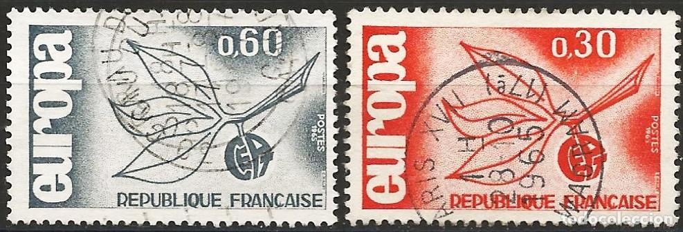 Sellos: Francia 1965 - Mi 1521 & 1522 - YT 1455 & 1456 - Europa CEPT