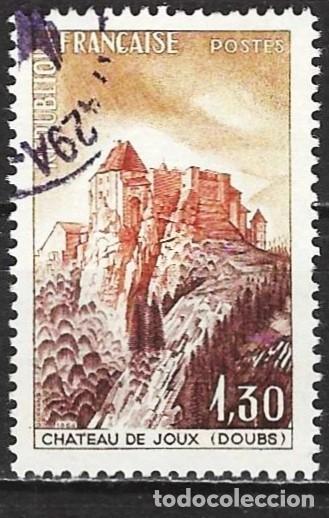 Sellos: Francia 1965 - Mi 1499 - YT 1441 - El castillo de Joux