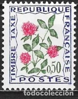 Sellos: Francia 1965 - Mi P 102 - YT T 101 - Sello de tasa - MNH**