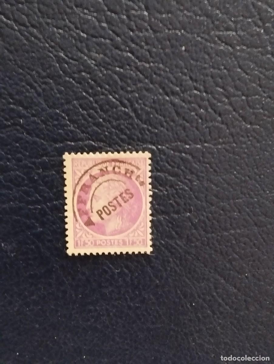 Sellos: 31.07/ Francia. 1922-47. 1,50fr Pre matasellado