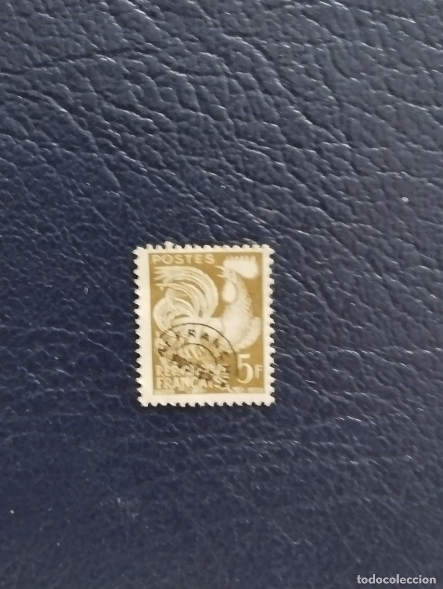 Sellos: 31.07/ Francia. 1923-47. 5fr Pre matasellado