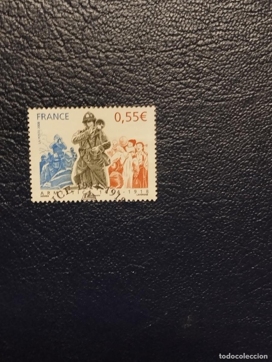 Sellos: 31.07/ Francia. 2008. 0,55 eur en usado