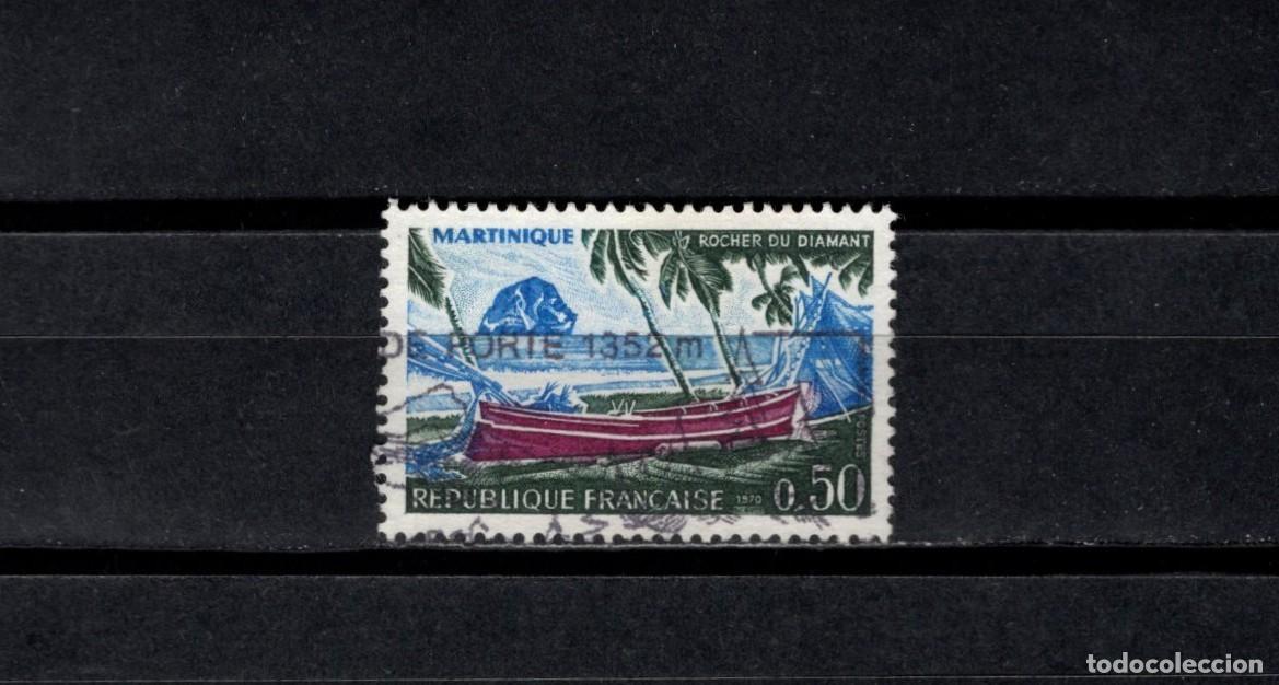 Sellos: Sello usado. Guadalupe. Ilet de Gosier. Sello de 1 franco. 1970. Yvert 1646.