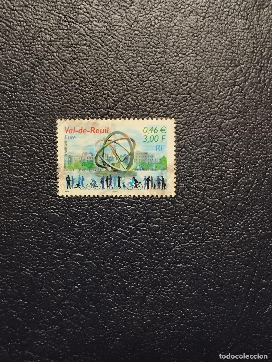 Sellos: 01.08/ Francia.2001. 0,46 eur en usado