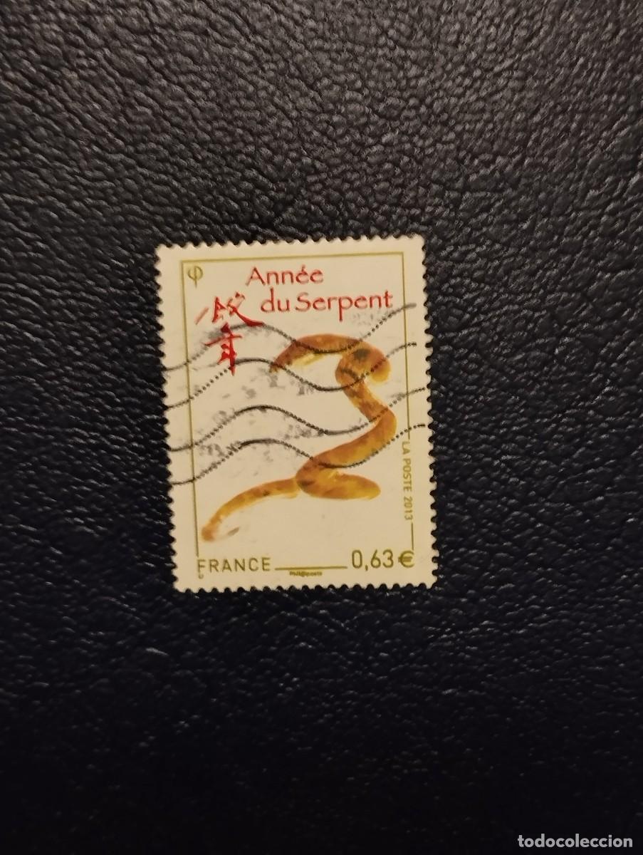 Sellos: 01.08/ Francia. 2013. 0,63 eur en usado