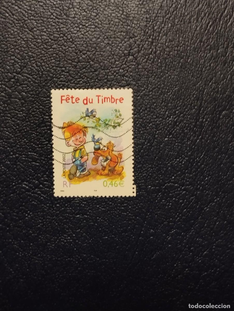 Sellos: 01.08/ Francia.2002. 0,46 eur en usado
