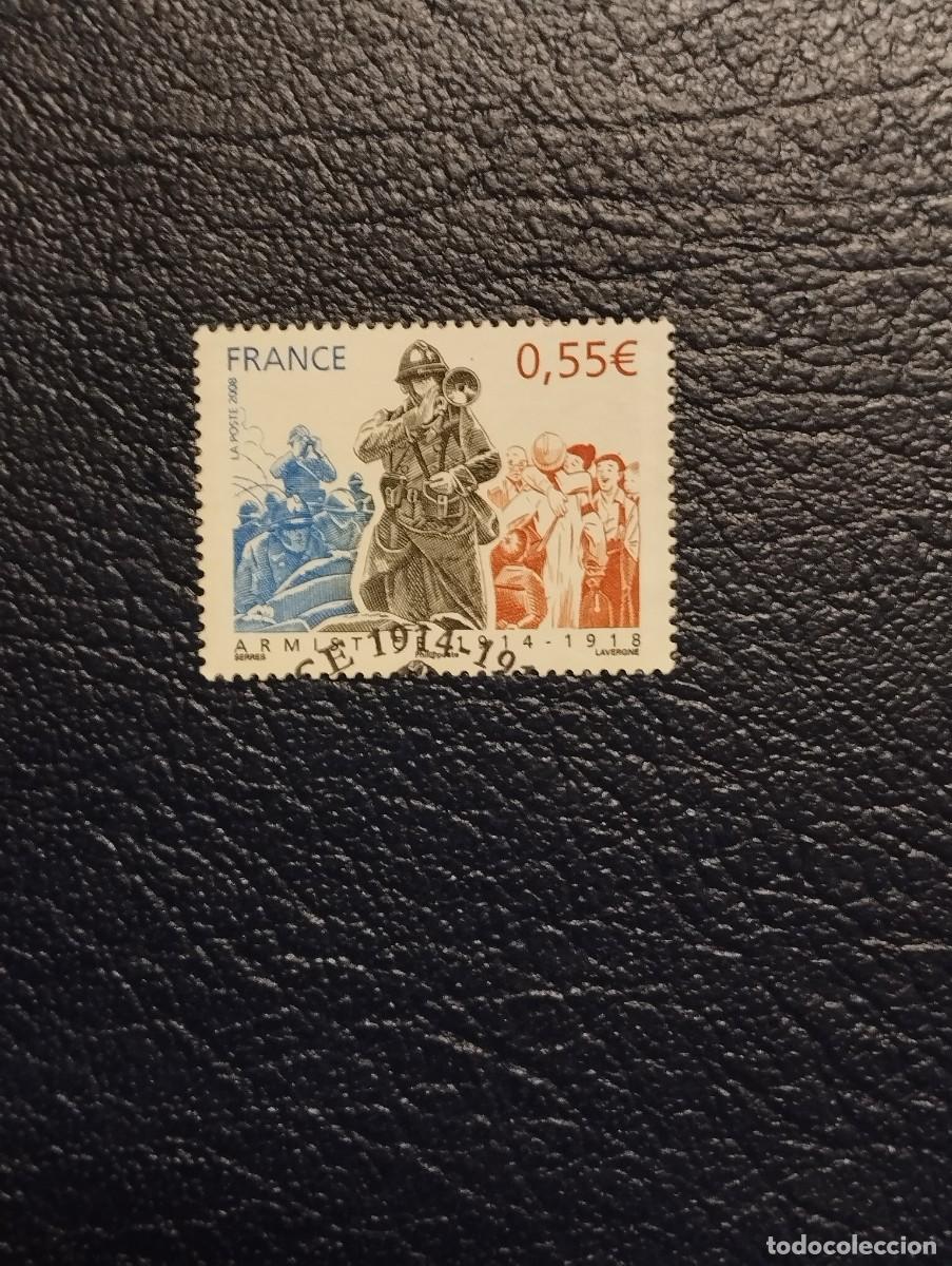 Sellos: 01.08/ Francia. 2008. 0,55 eur en usado