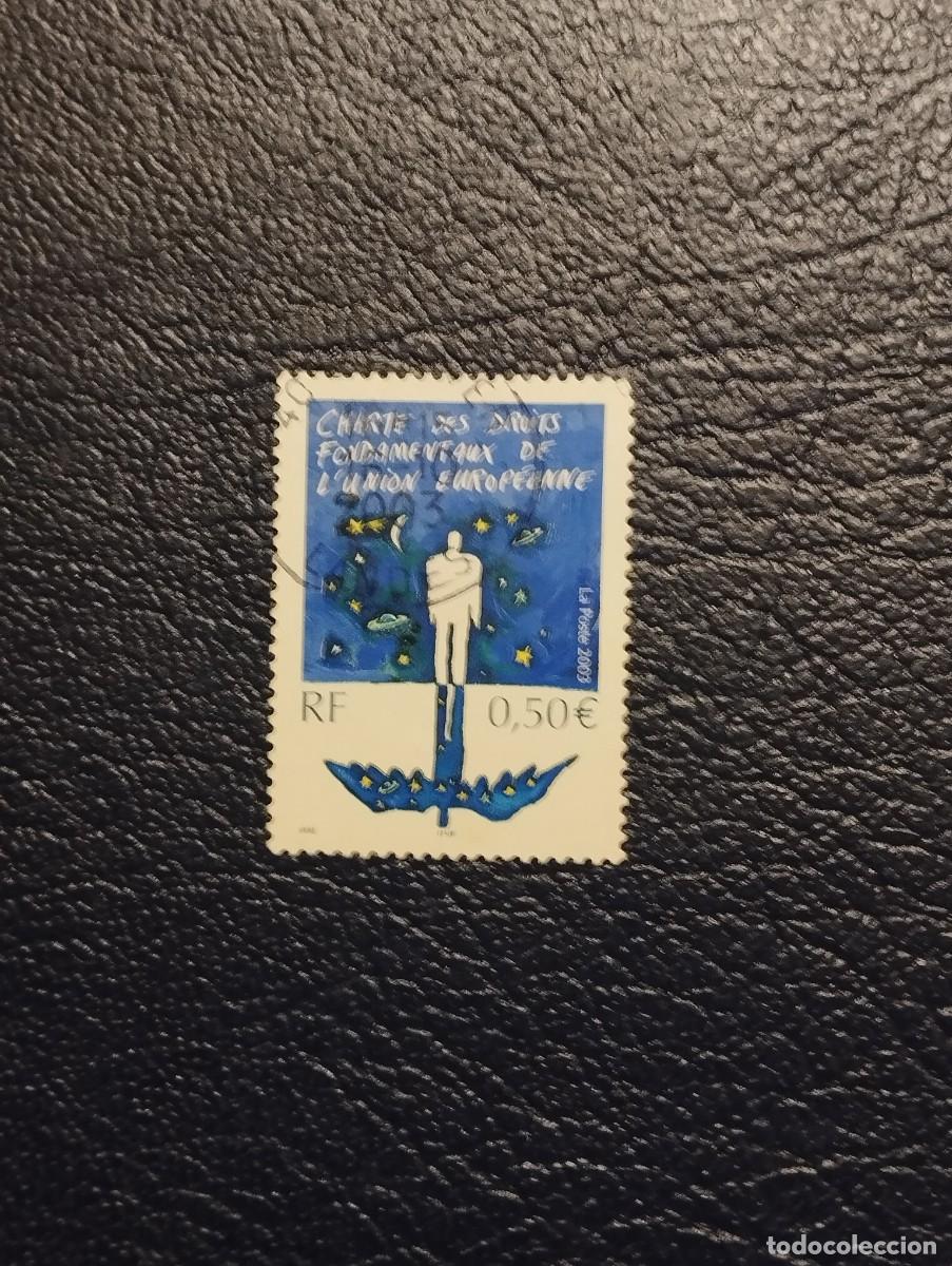 Sellos: 01.08/ Francia.2003. 0,50 eur en usado