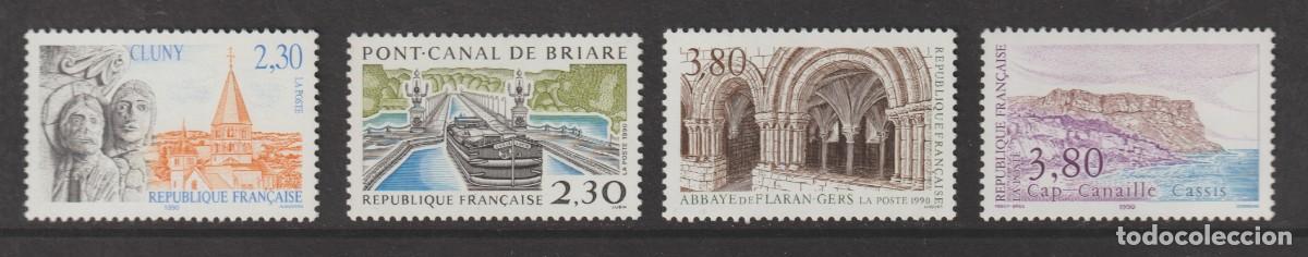 Sellos: France 1990 - Yvert 2657/2660 mnh**
