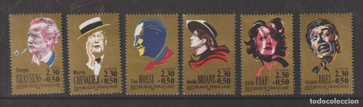Sellos: France 1990 - Yvert 2649/2654 mnh**