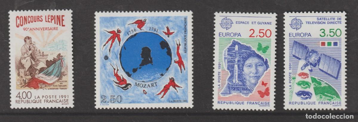 Sellos: France 1991 - Yvert 2694/2697 mnh**