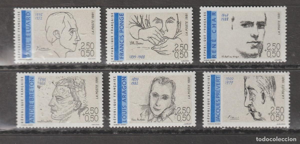 Sellos: France 1991 - Yvert 2681/2686 mnh**