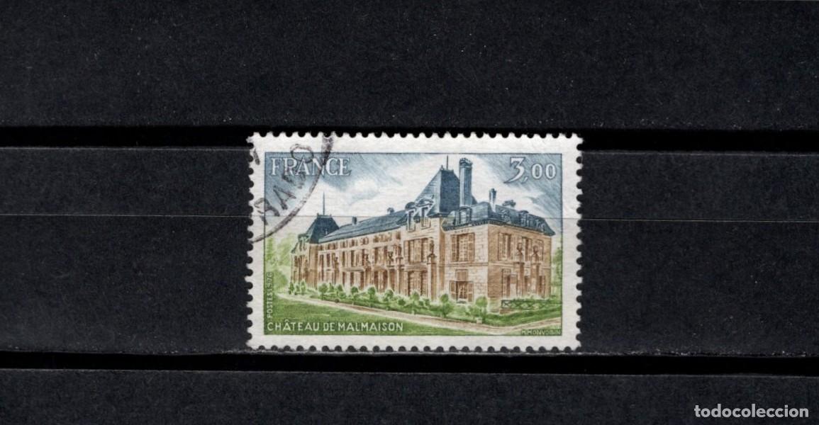 Sellos: Sello usado. Ch&agrave;teau de Malmaison. Sello de 3 francos. 1976. Yvert 1873.