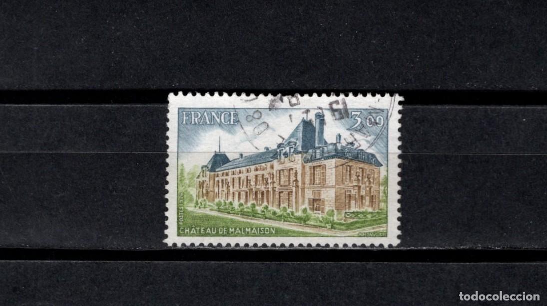 Sellos: Sello usado. Ch&agrave;teau de Malmaison. Sello de 3 francos. 1976. Yvert 1873.