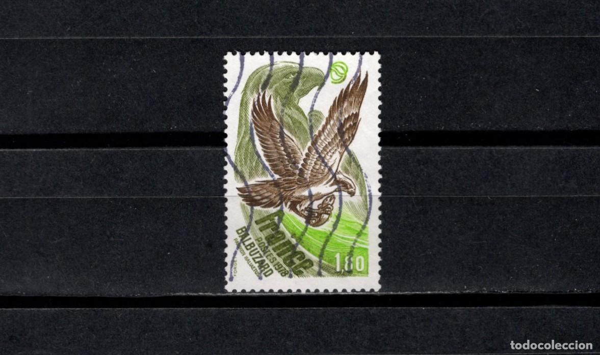 Sellos: Sello usado. Conservacion Naturaleza. &Aacute;guila pescadora. Sello de 1,80 francos.1978. Yvert 2018.