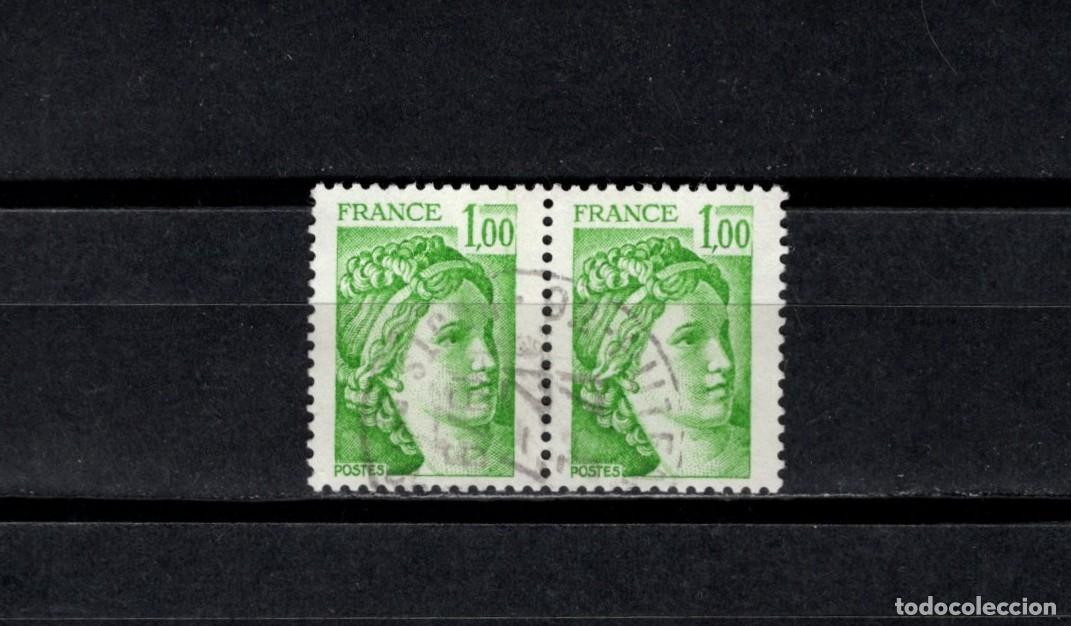 Sellos: Sello usado. La Sabina de Gandon. Sello de 1 franco. 1978. Yvert 1973.