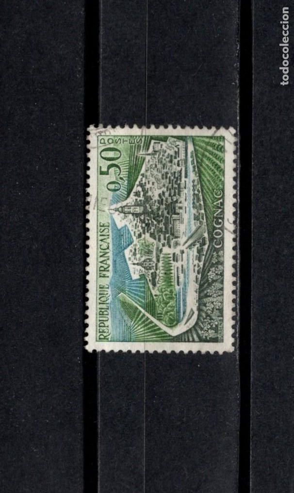 Timbres: Sello usado. Turismo. Cognac. Sello de 0.50 francos. 1961. Yvert 1314.