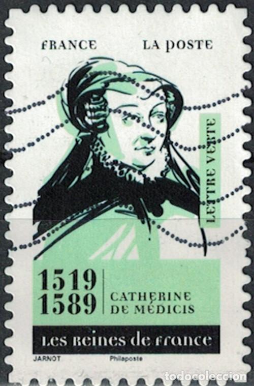 Briefmarken: Francia 2026 Oblit&eacute;r&eacute; Used Les Reines de France Catherine de M&eacute;dicis Y&T FR 2682