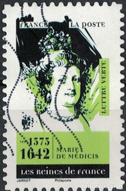 Briefmarken: Francia 2026 Oblit&eacute;r&eacute; Used Les Reines de France Marie de M&eacute;dicis Y&T FR 2692