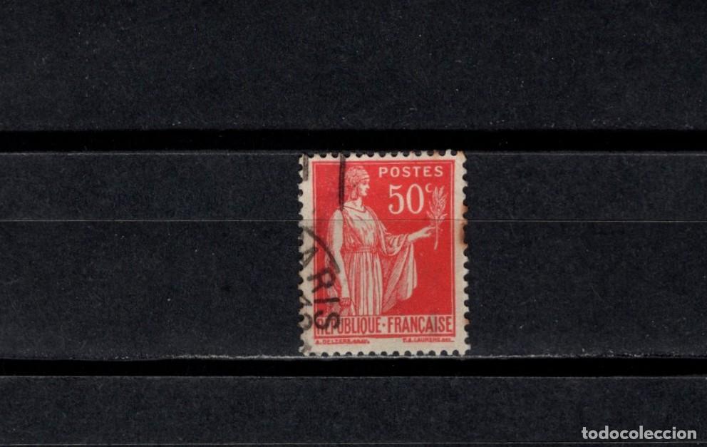 Sellos: Sello usado. Serie de la Paz. Sello de 0,50 centimos. 1932. Yvert 283.
