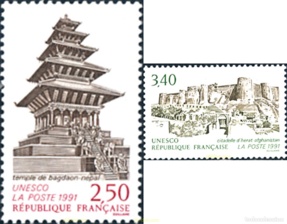 Sellos: 152999 MNH FRANCIA 1991 PATRIMONIO UNIVERSAL