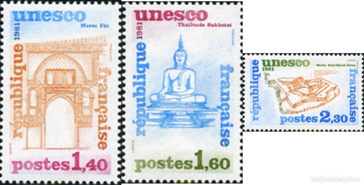 Sellos: 152990 MNH FRANCIA 1981 PATRIMONIO UNIVERSAL