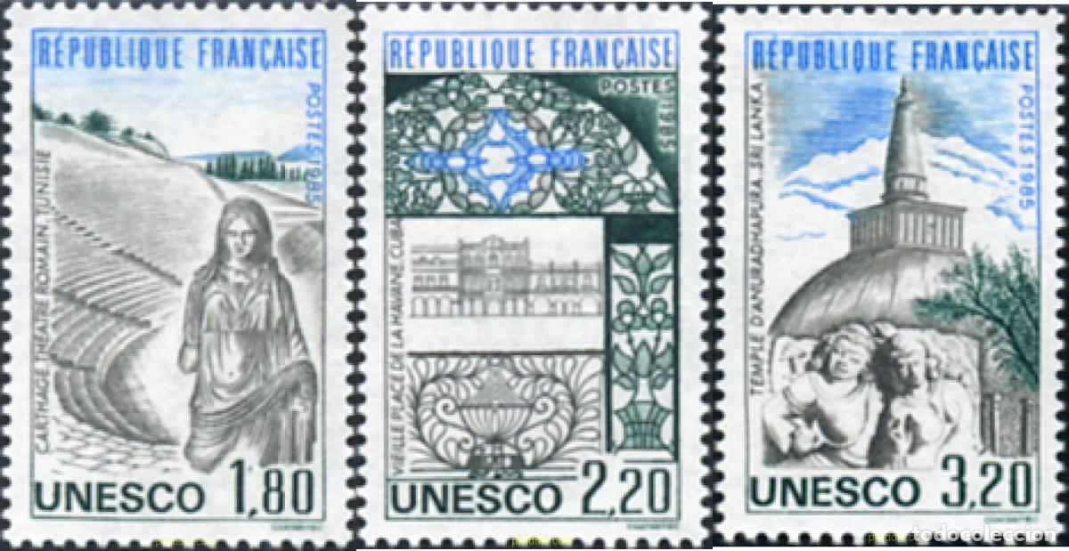 Sellos: 152995 MNH FRANCIA 1985 PATRIMONIO UNIVERSAL