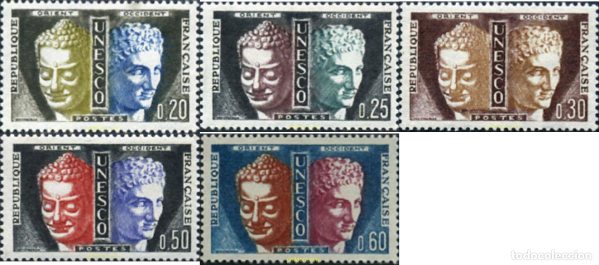Sellos: 152980 MNH FRANCIA 1960 UNESCO
