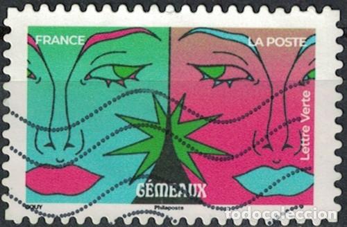 Briefmarken: Francia 2025 Oblit&eacute;r&eacute; Used Carnet Zodiaque G&eacute;meaux
