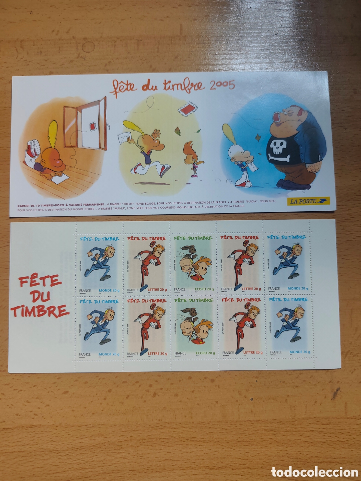 Sellos: Carnet Francia Fete du Timbre 3189