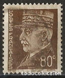 Sellos: Francia 1941 - Mi 519 - YT 512 - Mariscal Philippe P&eacute;tain