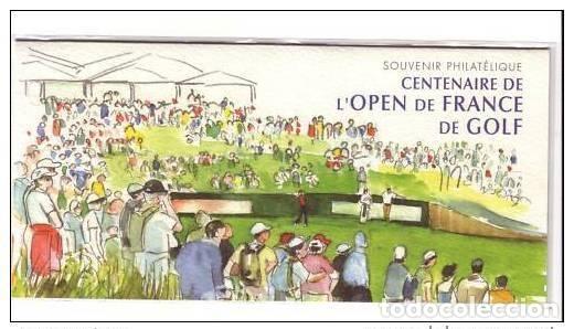 Sellos: Francia 2006 - Bloque filat&eacute;lico de recuerdos n&uacute;m. 13 Open Golf Centenaire