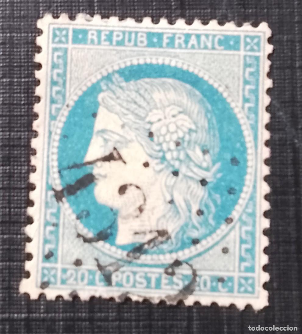 Sellos: FRANCIA - V/F 20 - A&Ntilde;O 1945 - DIOSA CERES