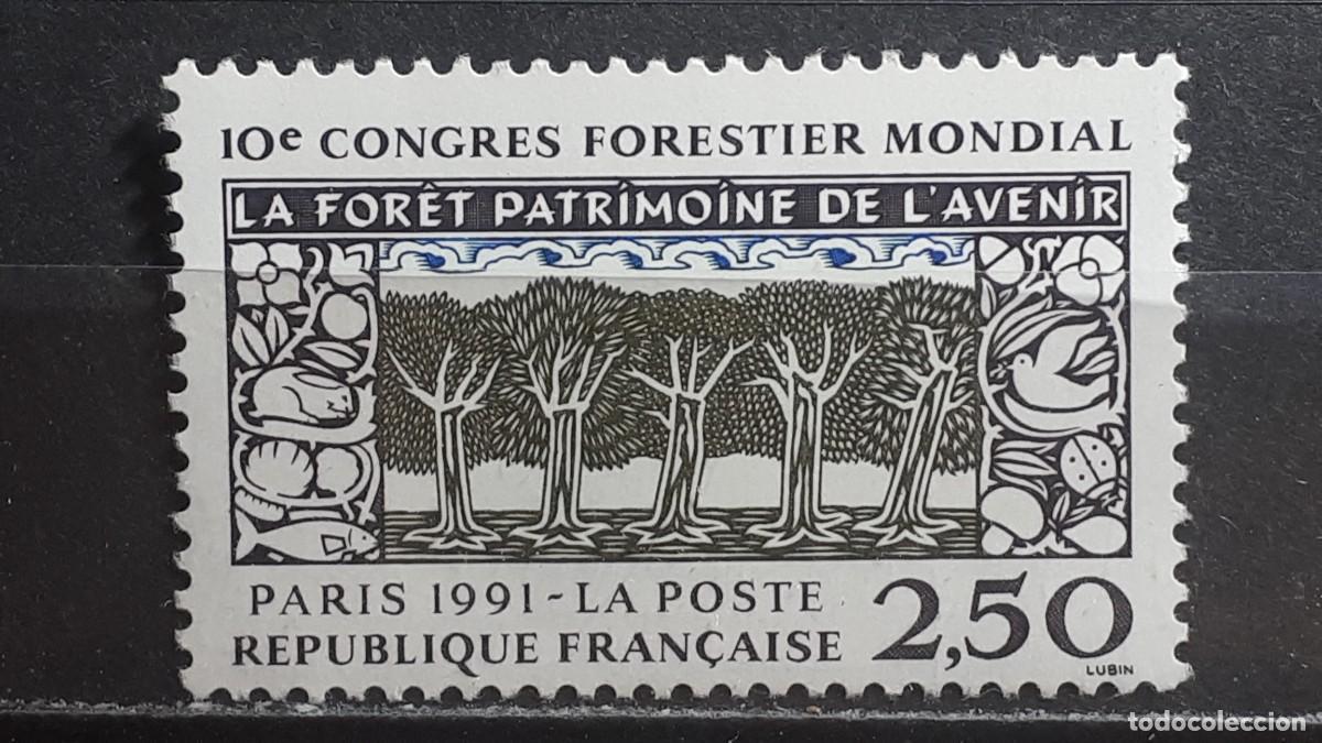 Sellos: FRANCIA. A&Ntilde;O 1991. ** YVERT 2725