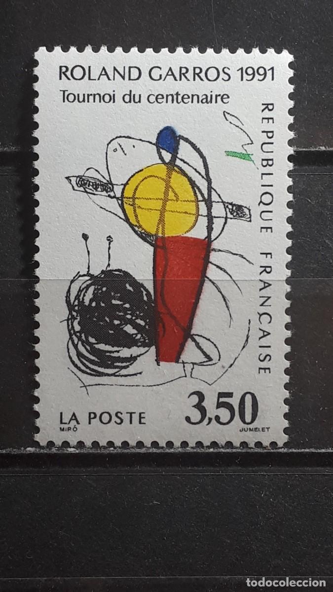 Sellos: FRANCIA. A&Ntilde;O 1991. ** YVERT 2699