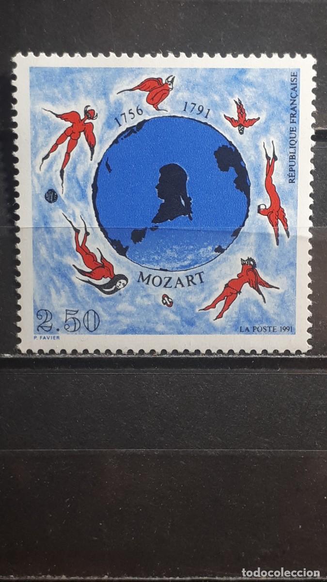 Sellos: FRANCIA. A&Ntilde;O 1991. ** YVERT 2695
