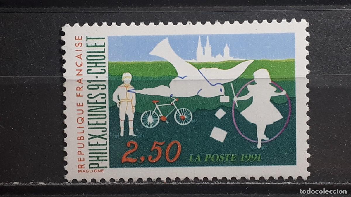 Sellos: FRANCIA. A&Ntilde;O 1991. ** YVERT 2690