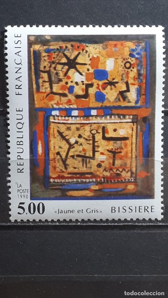 Sellos: FRANCIA. A&Ntilde;O 1990. ** YVERT 2672