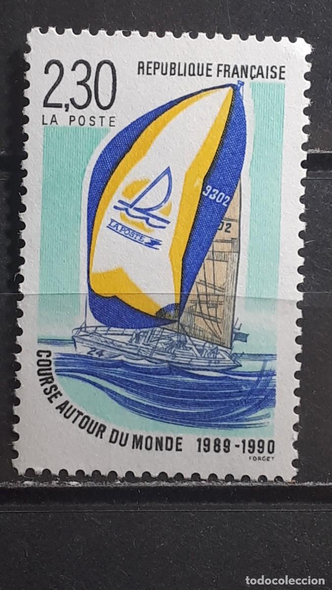 Sellos: FRANCIA. A&Ntilde;O 1990. ** YVERT 2648