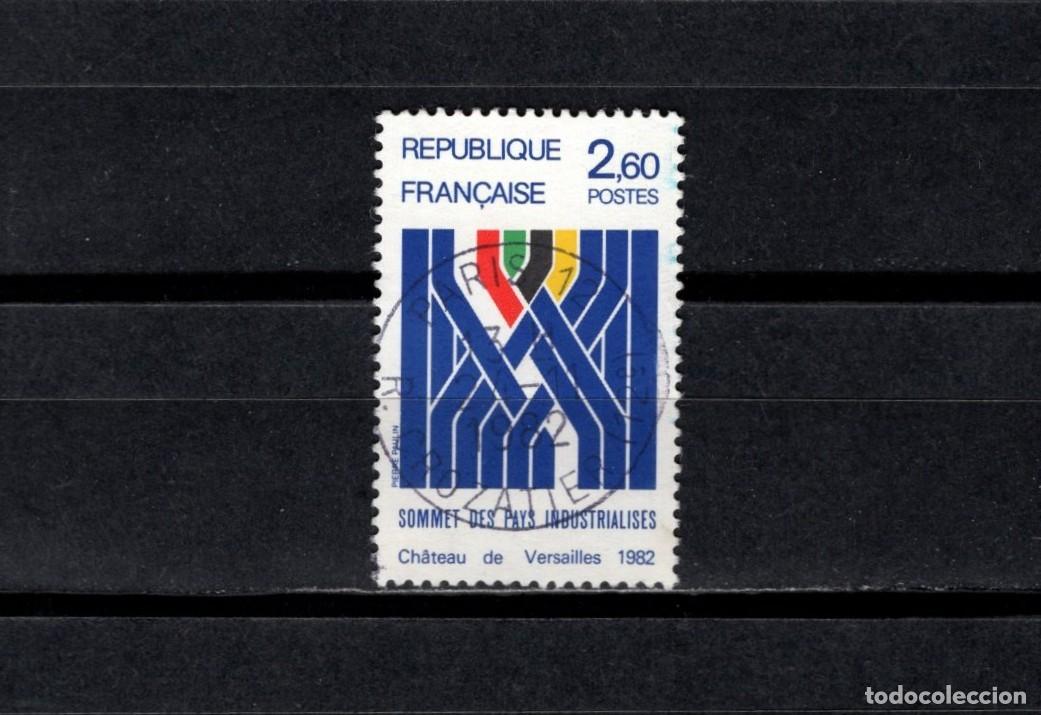 Sellos: Sello usado. Cumbre Paises Industrializados. Versalles. 1982. Yvert 2214.