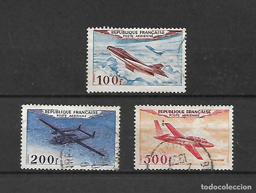 Sellos: Aviones (prototipos), Francia , sellos a&ntilde;o 1954 Yvert 17,- &euro;