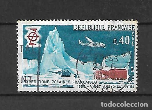 Sellos: Expedici&oacute;n Polar Francesa, Francia , sello a&ntilde;o 1968