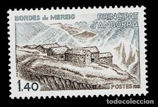 Sellos: ANDORRA FRANCESA ARQUITECTURA Edifil n&ordm; 312.