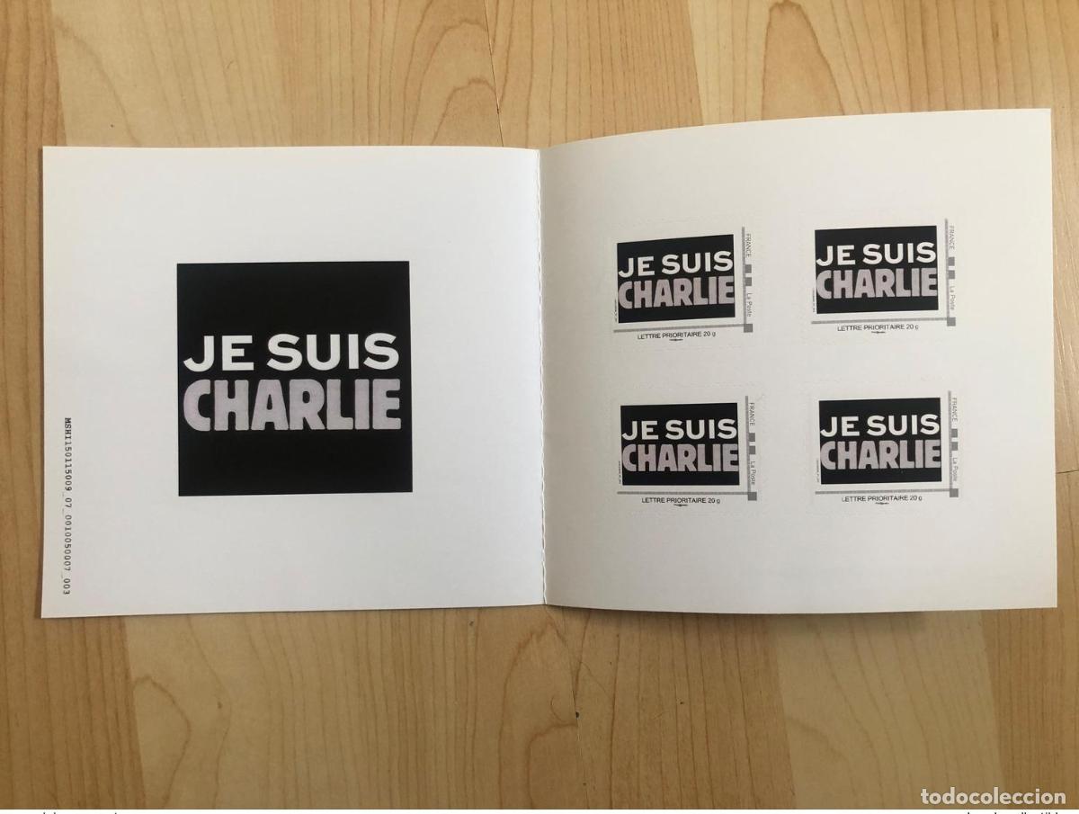 Sellos: Francia 2015 El coleccionista privado de Montimbramoi &laquo;Je suis Charlie&raquo; Hebdo 15/01/2015